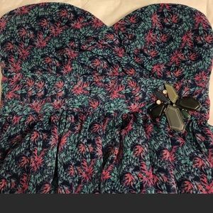 BCBG strapless maxi dress